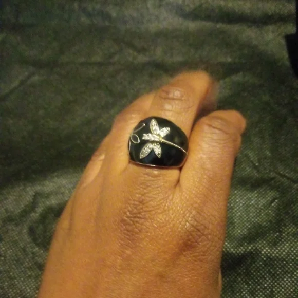 Stainless dragonfly ring - Picture 9 of 10